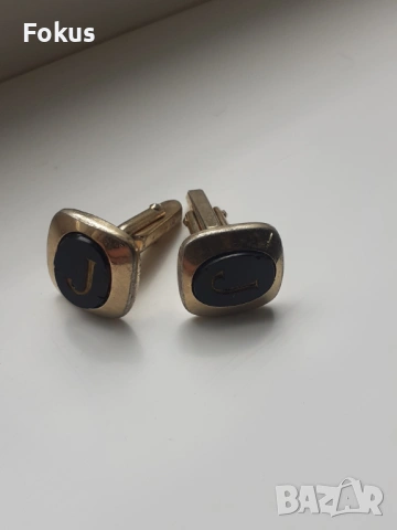 Стари ръкавели бутонели позлата, снимка 3 - Антикварни и старинни предмети - 53951228