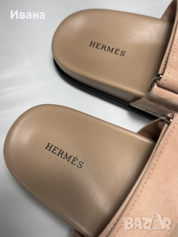 Дамски чехли Hermes   , снимка 10 - Чехли - 55405276