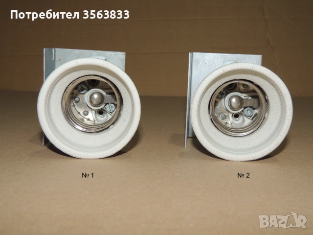 ФАСУНГА Е40 порцеланова  с планка и стойка , снимка 10 - Крушки - 50170437