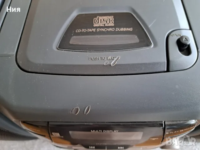 Sanyo cd player + касети, снимка 4 - MP3 и MP4 плеъри - 55342569
