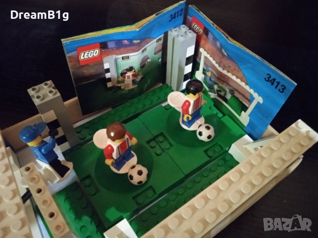 Lego football 3412 3413 3414 - 3 сета 