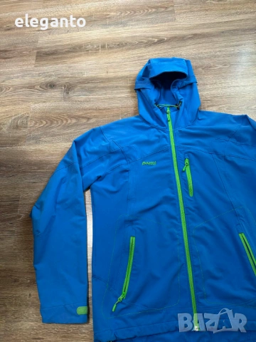 Мъжко яке BERGANS OF NORWAY Men 1558 Kjerag Flex SoftShell Windstopper Jacket , L размер , снимка 3 - Якета - 53976609