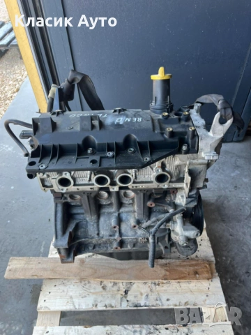 Двигател RENAULT TWINGO 1.2I 58к.с.-КОД:D7F A8, снимка 2 - Части - 54696355