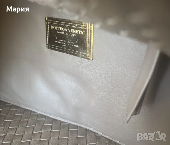 Голяма дизайнерска чанта от естествена кожа като нова, снимка 7 - Чанти - 49726753