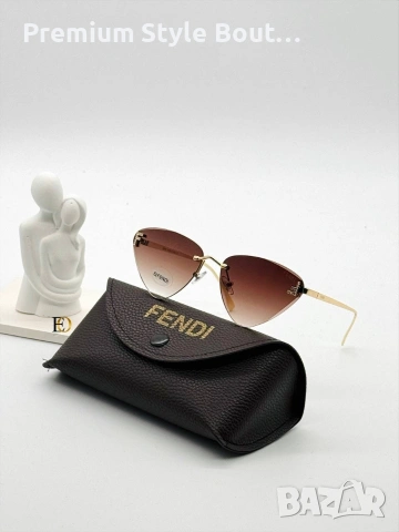 Слънчеви очила fendi prada Christian Dior emporio armani с калъф,кърпички и кутия на марката , снимка 3 - Слънчеви и диоптрични очила - 54035612