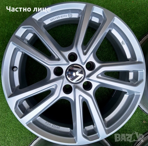 Продавам 4бр 17-ки джанти за Фолксваген Пасат, Голф 5,6,7,8, Туран, Тигуан,,Ти-рок , снимка 3 - Гуми и джанти - 55013561