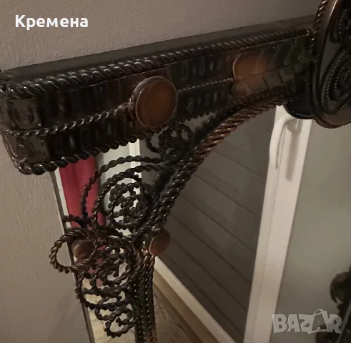 Руско огледало с метален обков закупено от Москва , снимка 7 - Колекции - 55625686