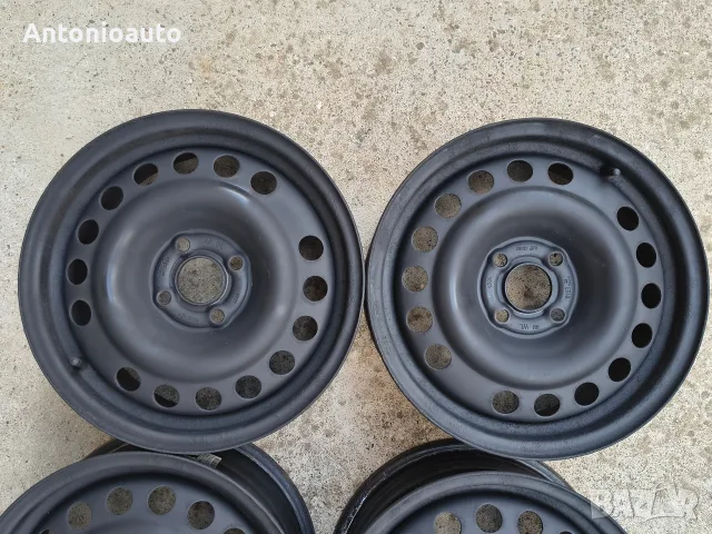 4х100 - 15 цола Опел 4x100 Opel 4 x 100 Оригинални метални джанти, снимка 3 - Гуми и джанти - 55662244