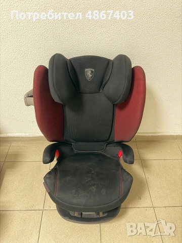 Cybex ferrari isofix детско столче за кола, снимка 5 - Столчета за кола и колело - 55133775