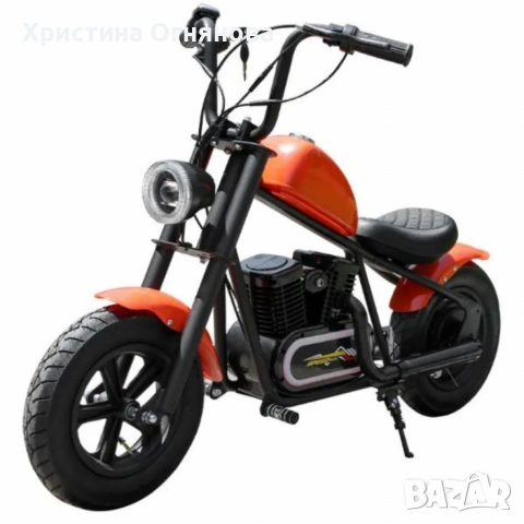 Електрически детски мотоциклет – Ретро стил и модерна технология