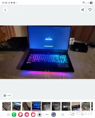 Култовият лаптоп MSI Titan GT76 с компоненти на Desktop настолен PC, снимка 4 - Лаптопи за дома - 54293397