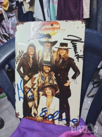 ABBA Tin Sign-метална табела(плакет), снимка 5 - Китари - 54805469