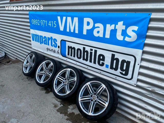 19" джанти Speedline 5x112 et33 9J оригинални Audi, снимка 2 - Гуми и джанти - 54746457
