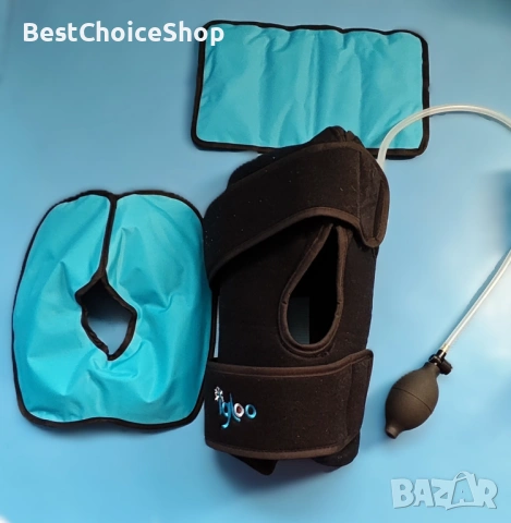 Универсална криогенна наколенка Igloo - надуваема, снимка 2 - Наколенки - 54018972