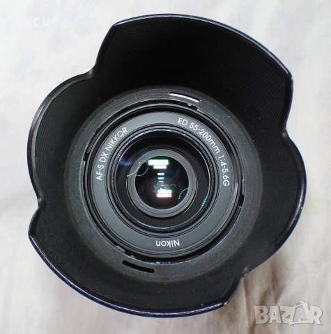 Обектив Nikkor AF-S 55-200, снимка 3 - Обективи и филтри - 54959174