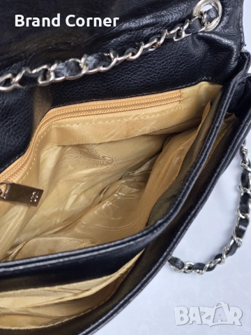 Елегантна черна чанта Chanel – Стил и Класа, снимка 5 - Чанти - 54330019