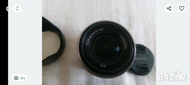 Sony 1855 Обектив, снимка 2 - Обективи и филтри - 54350962