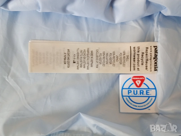 Patagonia Nano Puff дамско туристическо яке размер L, снимка 6 - Якета - 54178825