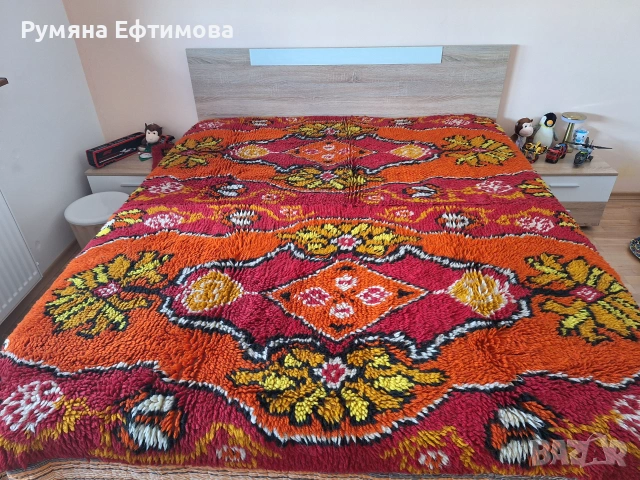 Продавам 2бр. ЧИСТО НОВИ ръчно тъкани китеници, снимка 3 - Покривки за легло - 55246012