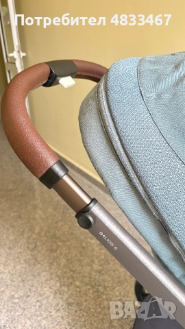 Бебешка количка Cybex Balios S Lux Stormy Blue , снимка 11 - Детски колички - 54618687