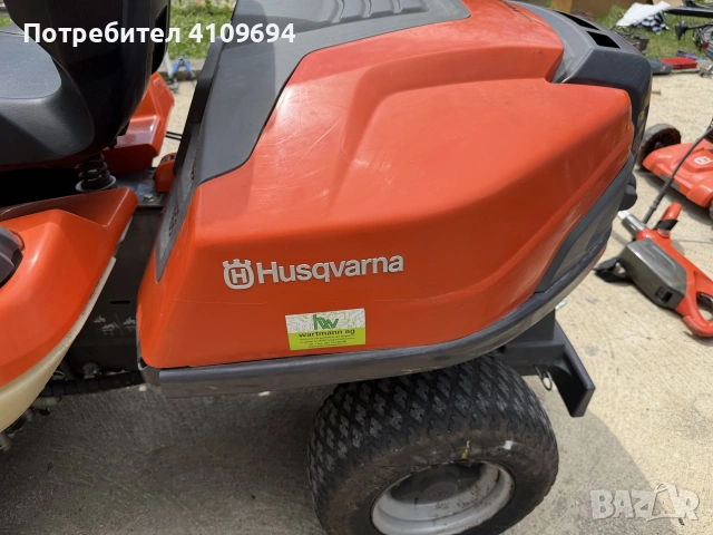 Тракторна косачка Husqvarna R 316T, снимка 6 - Градинска техника - 55280865