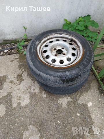 Джанти с гими за VW/opel 4x100 oтвор 57.1, снимка 3 - Гуми и джанти - 54382147