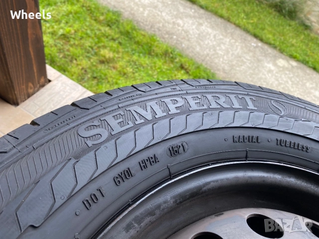 4бр. Бусови Летни гуми 215/65/16C Semperit Van-Life 2 109/107T, снимка 7 - Гуми и джанти - 54484416
