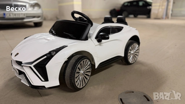     Детска електрическа кола с дистанционно, 12V, много запазена, снимка 3 - Електрически играчки - 54425520