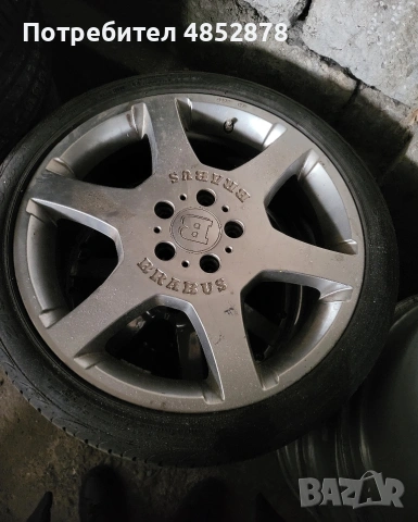 Джанти 18 BRABUS, снимка 2 - Гуми и джанти - 54854352