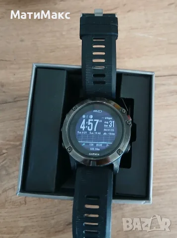GARMIN FENIX 5X в Гаранция, снимка 5 - Смарт часовници - 55456975
