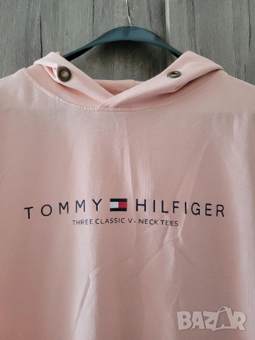 Дамска рокля с качулка Tommy Hilfiger , снимка 2 - Рокли - 54761931