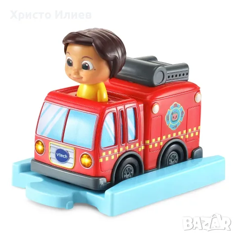 Пожарна кола CoComelon Кокомелон Vtech TUT TUT, снимка 3 - Коли, камиони, мотори, писти - 55553211