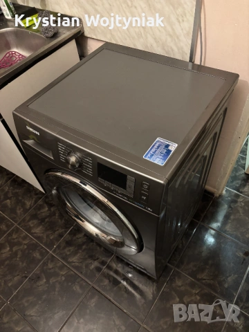 Продавам пералня Samsung EcoBubble WF80F5E5W4X 8kg 1400 об./мин, снимка 4 - Перални - 54668101