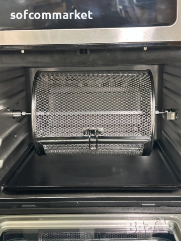 Eър фрайър фурна Girmi FG97 (12 литра, 1800W) – С Гаранция!, снимка 6 - Фритюрници - 55135256