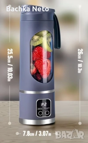 Преносим блендер , снимка 2 - Блендери - 54239439