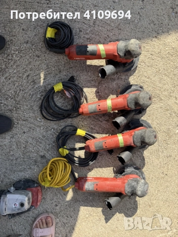 Ъгловишлайфове за бетон Hilti 