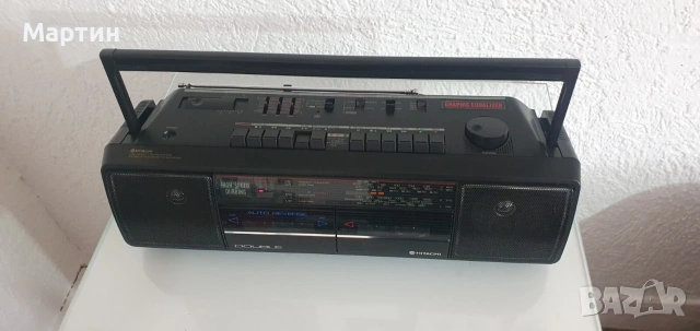Hitachi TRK-W350E, снимка 2 - Радиокасетофони, транзистори - 55196248