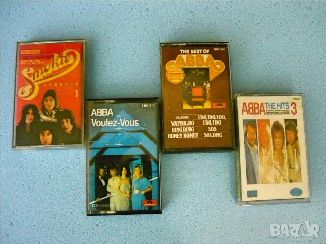 ABBA, Smokie - лицензирани аудио касети