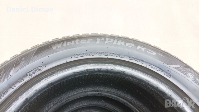 Зимни гуми Hankook Winter i*Pike 205/55/16 94Т – 4 броя, снимка 4 - Гуми и джанти - 53952712