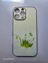 Калъфи за iPhone 16 Pro Max със стъклен гръб и авторски дигитални рисунки, снимка 2