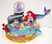 Картонена торта на тема "Малката русалка Ариел", снимка 3