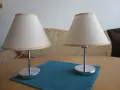 Малки настолни /нощни/ лампи с метални стойки и различни шапки, снимка 3