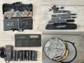 Комплект LED осветление + Комплект от 4 резервни батерии Sony NP-F750 + зарядно + Фонова система, снимка 1