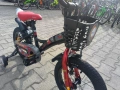 X Детски велосипед 14" ROBO черен, снимка 1
