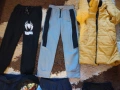 Един кашон с детски дрехи размер 128, снимка 2
