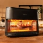 Фритюрник с горещ въздух Cecotec Cecofry&Grill Smokin' 10000, 10L, 2200W, 40-200°C, грил, снимка 3
