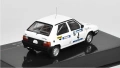 Skoda Favorit 136L n.4 Rallye Valašská Zima 1989 Křeček/Motl - мащаб 1:43 на IXO Models в PVC кейс, снимка 2