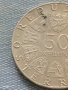 Сребърна монета 50 шилинга 1978г. Австрия 150г. От смъртта на композитора Франц Шуберт 25962, снимка 2
