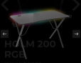 Holm 200 RGB ГЕЙМИНГ БЮРО NDS-1606, снимка 2