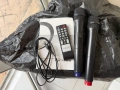 Преносима караоке тонколона WVNGR WG-2305L (MBA-15) + 2 безжични микрофона, снимка 4